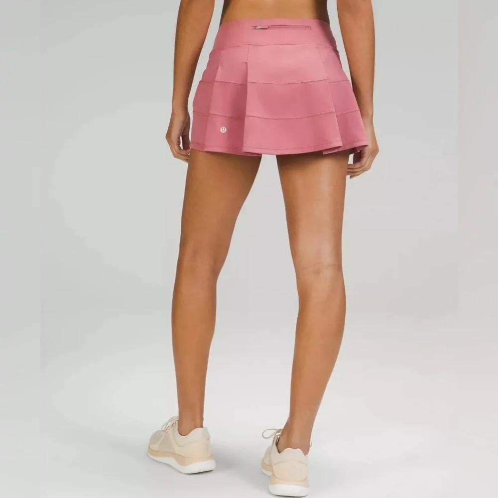 Lululemon Pace Rival Mid-Rise Skirt Brier Rose, Size 8